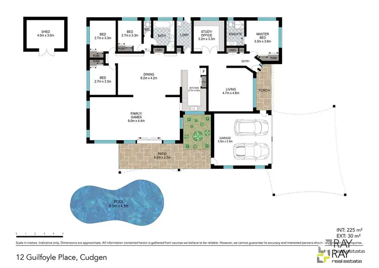 Floorplan of Homely house listing, 12 Guilfoyle Place, Cudgen NSW 2487