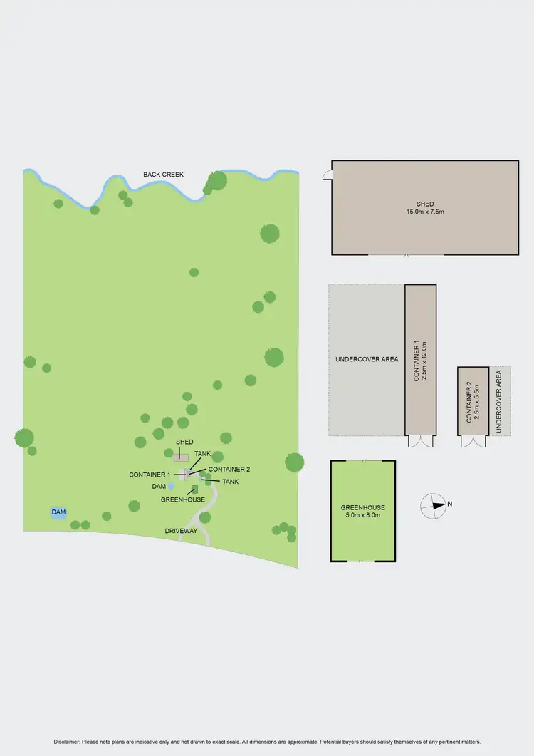 Floorplan of Homely land listing, 108E Campbells Road, Redesdale VIC 3444