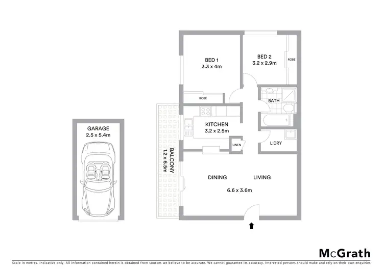 Floorplan of Homely apartment listing, 8/1 Mangerton Road, Wollongong NSW 2500