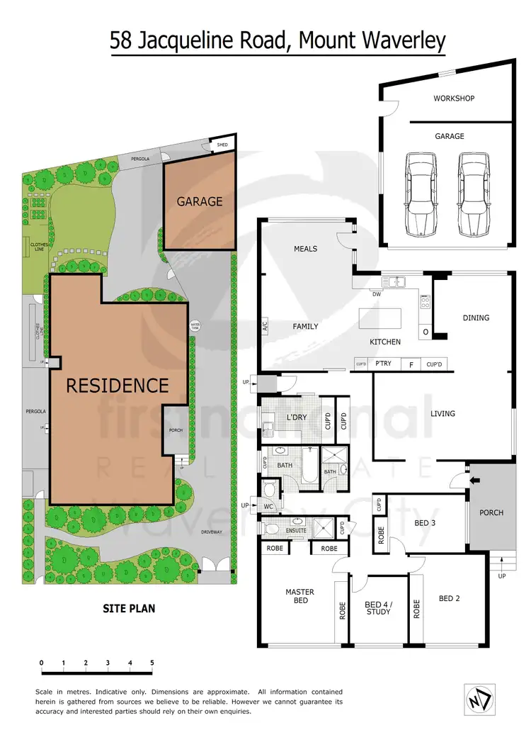 Floorplan of Homely house listing, 58 Jacqueline Road, Mount Waverley VIC 3149