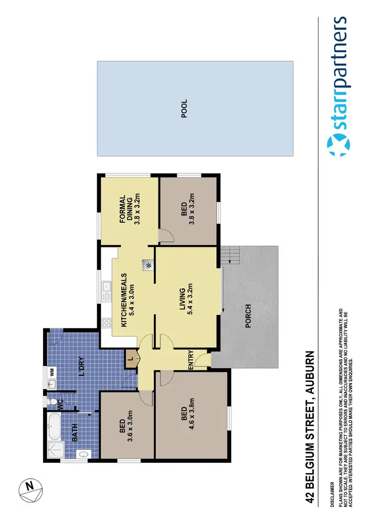 Floorplan of Homely house listing, 42 Belgium Street, Auburn NSW 2144
