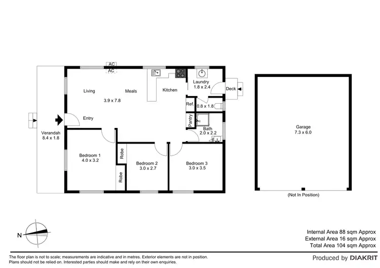 Floorplan of Homely house listing, 17 Wilkinson Court, Ocean Grove VIC 3226