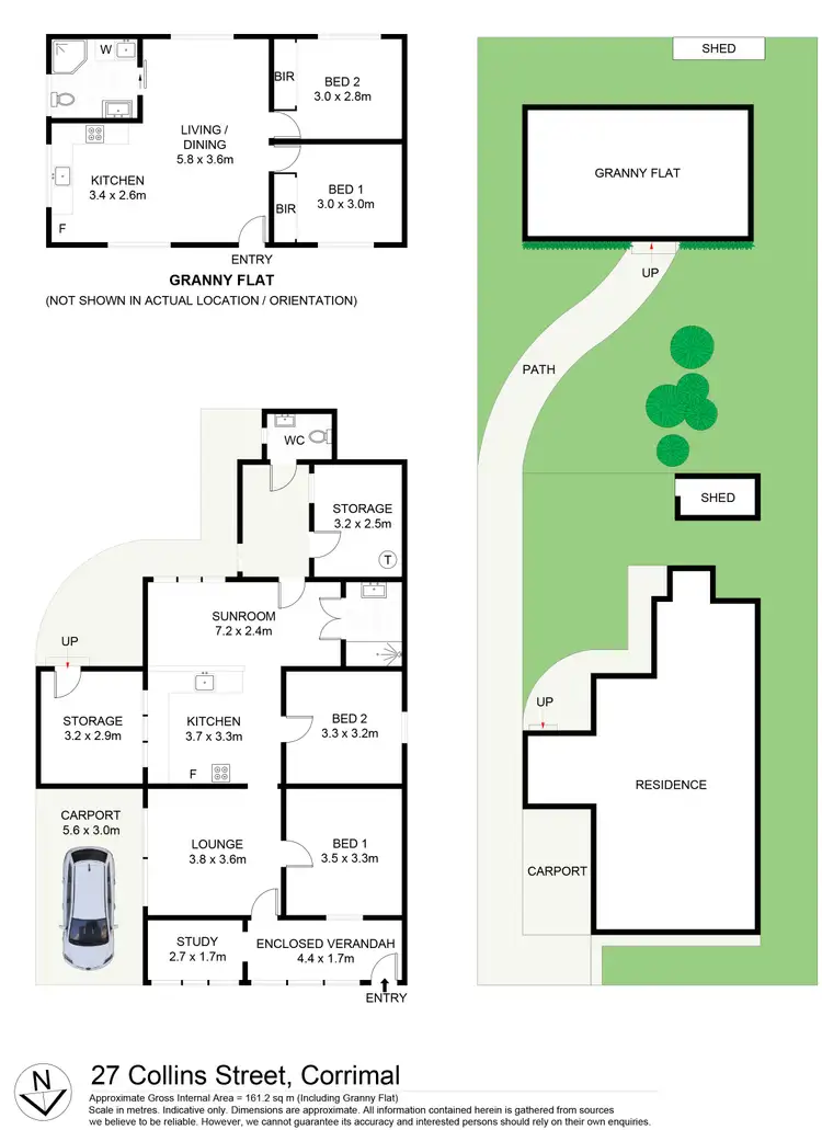Floorplan of Homely house listing, 27 Collins Street, Corrimal NSW 2518