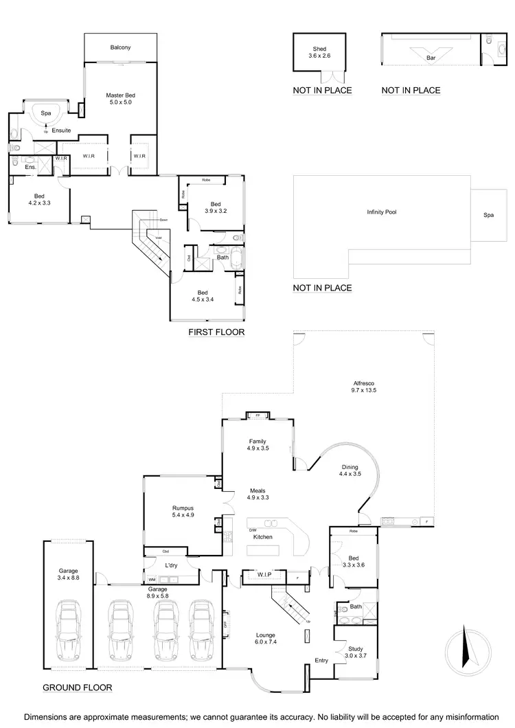 Floorplan of Homely house listing, 9 Lobosco Court, Kilsyth VIC 3137