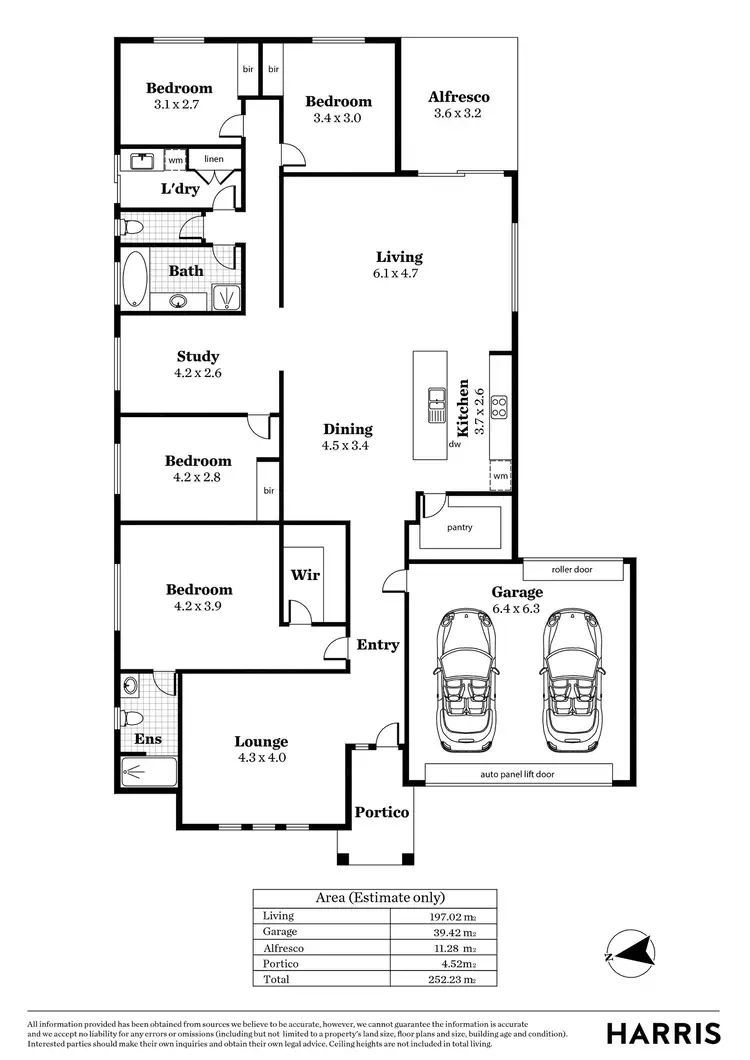 Floorplan of Homely house listing, 17 Barker Road, Mount Barker SA 5251