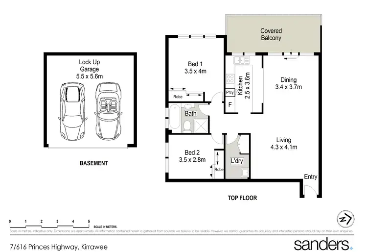 Floorplan of Homely apartment listing, 7/616-618 Princes Highway, Kirrawee NSW 2232