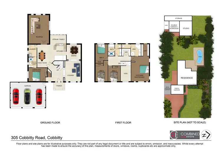Floorplan of Homely house listing, 305 Cobbitty Road, Cobbitty NSW 2570