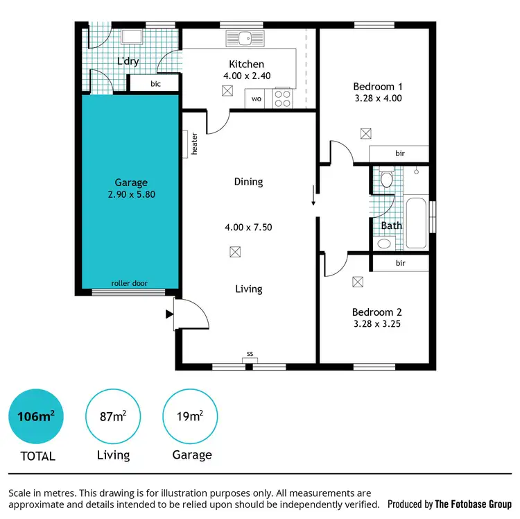Floorplan of Homely unit listing, 2/11 Thomas Drive, Happy Valley SA 5159
