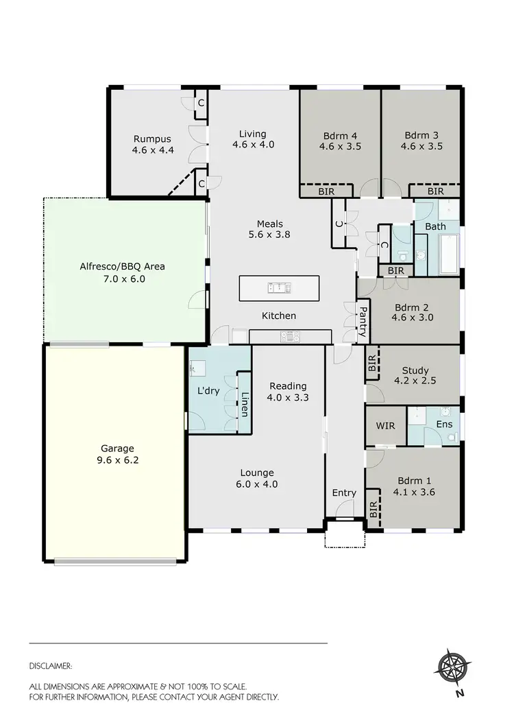 Floorplan of Homely house listing, 6 Samuel Court, Alfredton VIC 3350