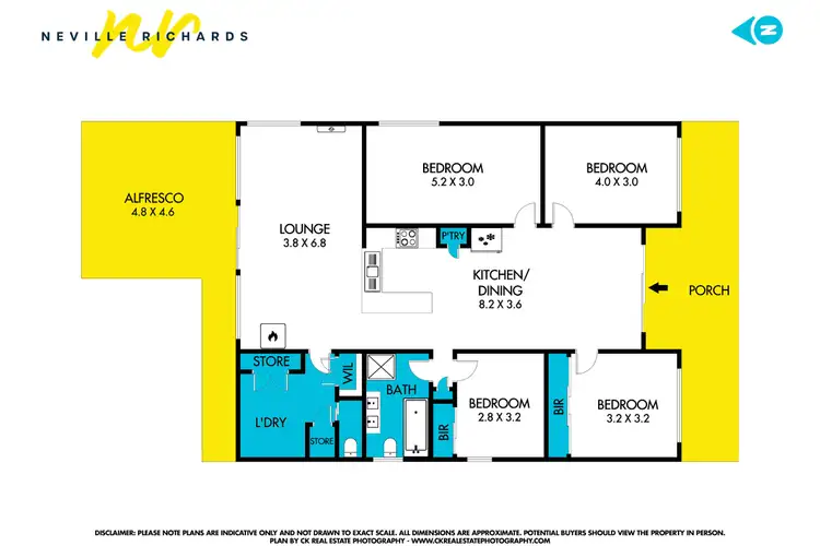 Floorplan of Homely house listing, 15 Ward Street, St Leonards VIC 3223