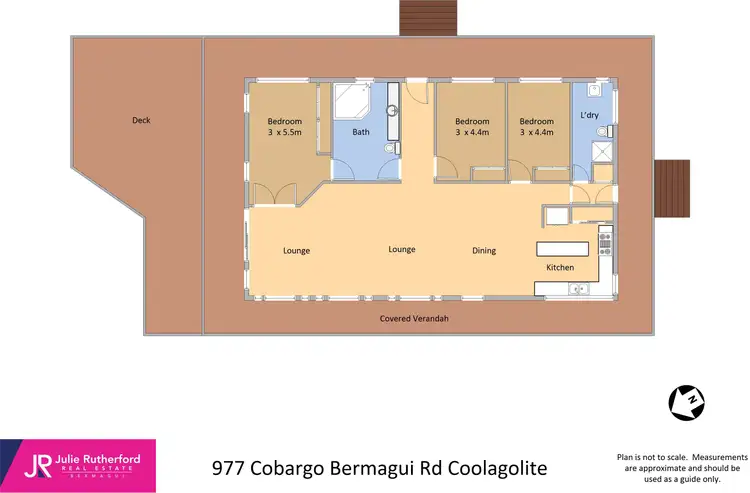 Floorplan of Homely rural property listing, 977 Cobargo Bermagui Road, Cobargo NSW 2550