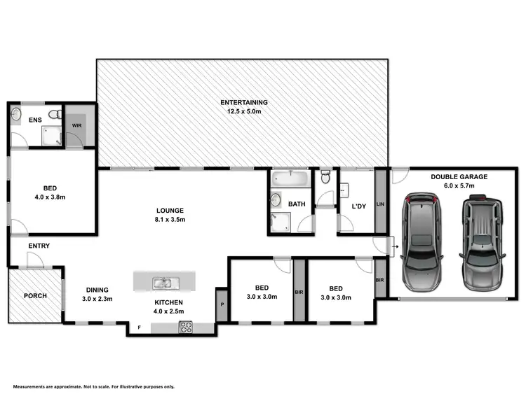 Floorplan of Homely house listing, 112 Drage Road, Wodonga VIC 3690