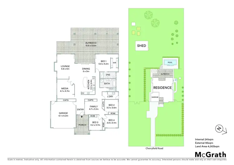 Floorplan of Homely house listing, 56 Cherryfield Road, Gracemere QLD 4702