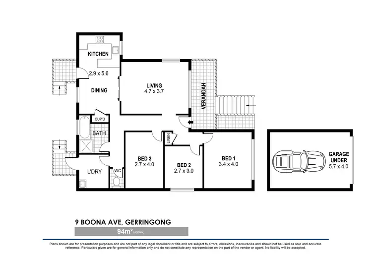 Floorplan of Homely house listing, 9 Boona Avenue, Gerringong NSW 2534