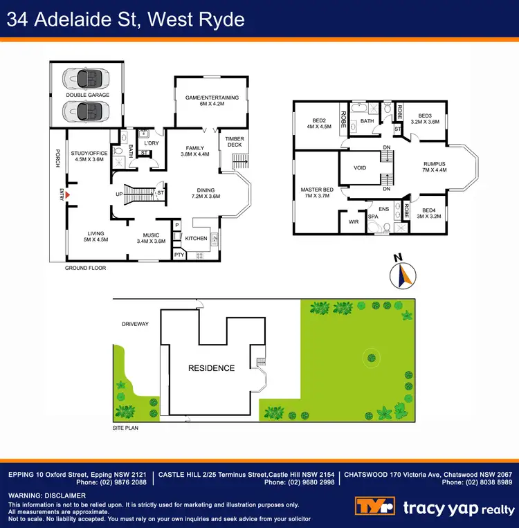 Floorplan of Homely house listing, 34 Adelaide Street, West Ryde NSW 2114