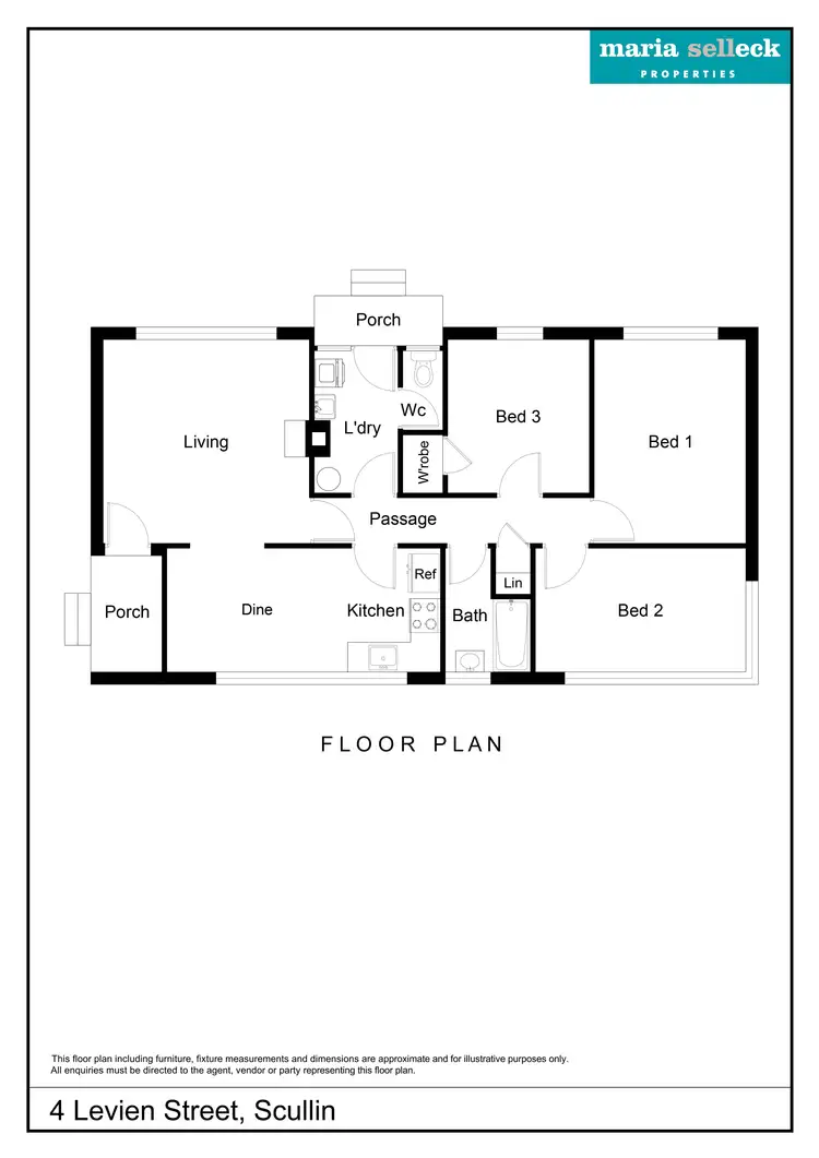 Floorplan of Homely house listing, 4 Levien Street, Scullin ACT 2614
