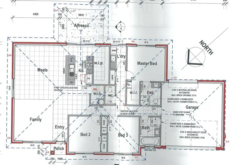 Floorplan of Homely house listing, 9 Devitt Way, Killara VIC 3691