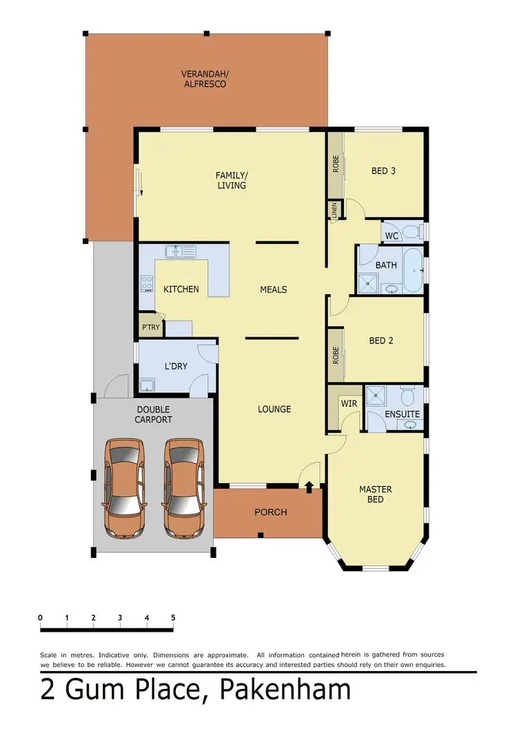 Floorplan of Homely house listing, 2 Gum Place, Pakenham VIC 3810