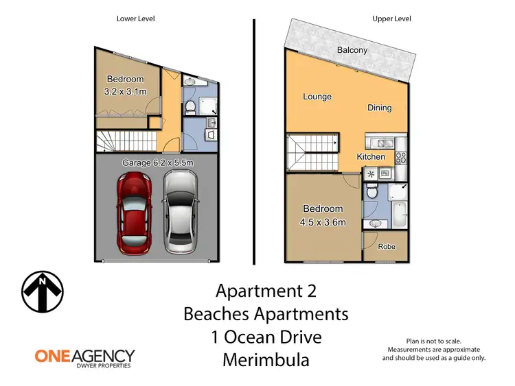 Floorplan of Homely unit listing, 2/1-3 Ocean Drive, Merimbula NSW 2548