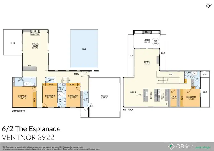Floorplan of Homely house listing, 6/2 The Esplanade, Ventnor VIC 3922