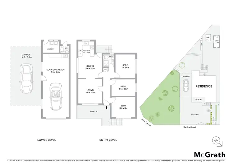 Floorplan of Homely house listing, 66 Jane Avenue, Warrawong NSW 2502