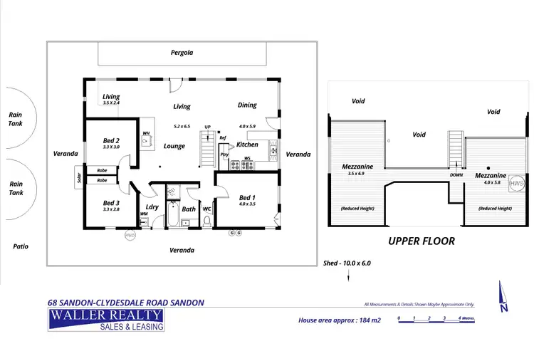 Floorplan of Homely house listing, 68 Sandon-Clydesdale Road, Sandon VIC 3462