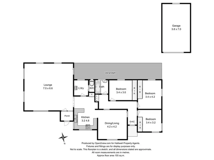Floorplan of Homely house listing, 22 Alberta Street, Latrobe TAS 7307