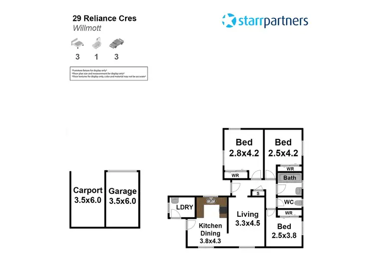 Floorplan of Homely house listing, 29 Reliance Crescent, Willmot NSW 2770