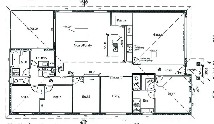 Floorplan of Homely house listing, 36 Devitt Way, Killara VIC 3691