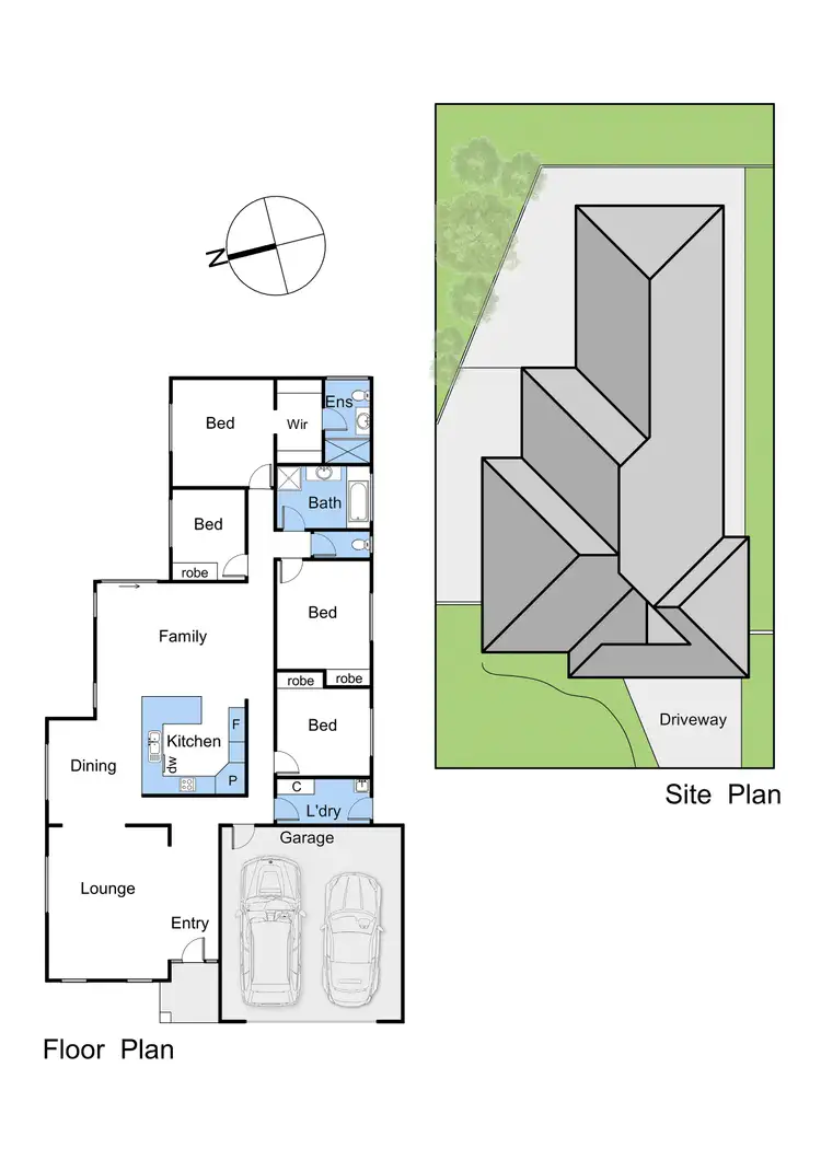 Floorplan of Homely house listing, 15 Whitsunday Court, Mount Martha VIC 3934
