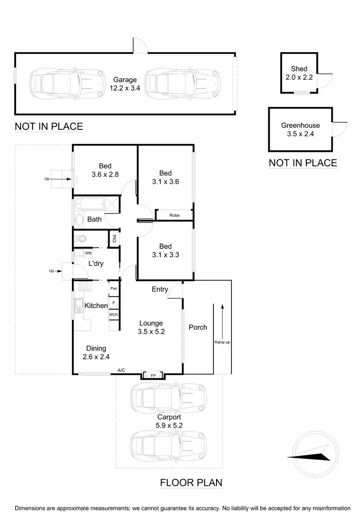 Floorplan of Homely house listing, 3 Claude Street, Bayswater VIC 3153