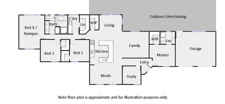 Floorplan of Homely house listing, 3518 San Mateo Avenue, Mildura VIC 3500