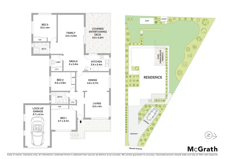 Floorplan of Homely house listing, 1 Wavell Avenue, Carlingford NSW 2118