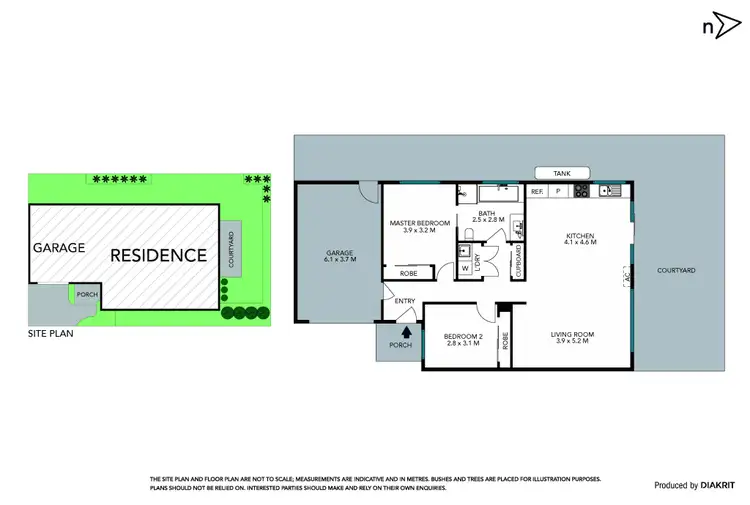 Floorplan of Homely unit listing, 3/1 Palm Street, Thomastown VIC 3074