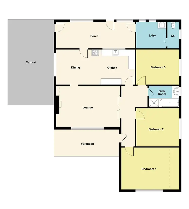 Floorplan of Homely house listing, 17 Elinand Street, Wendouree VIC 3355
