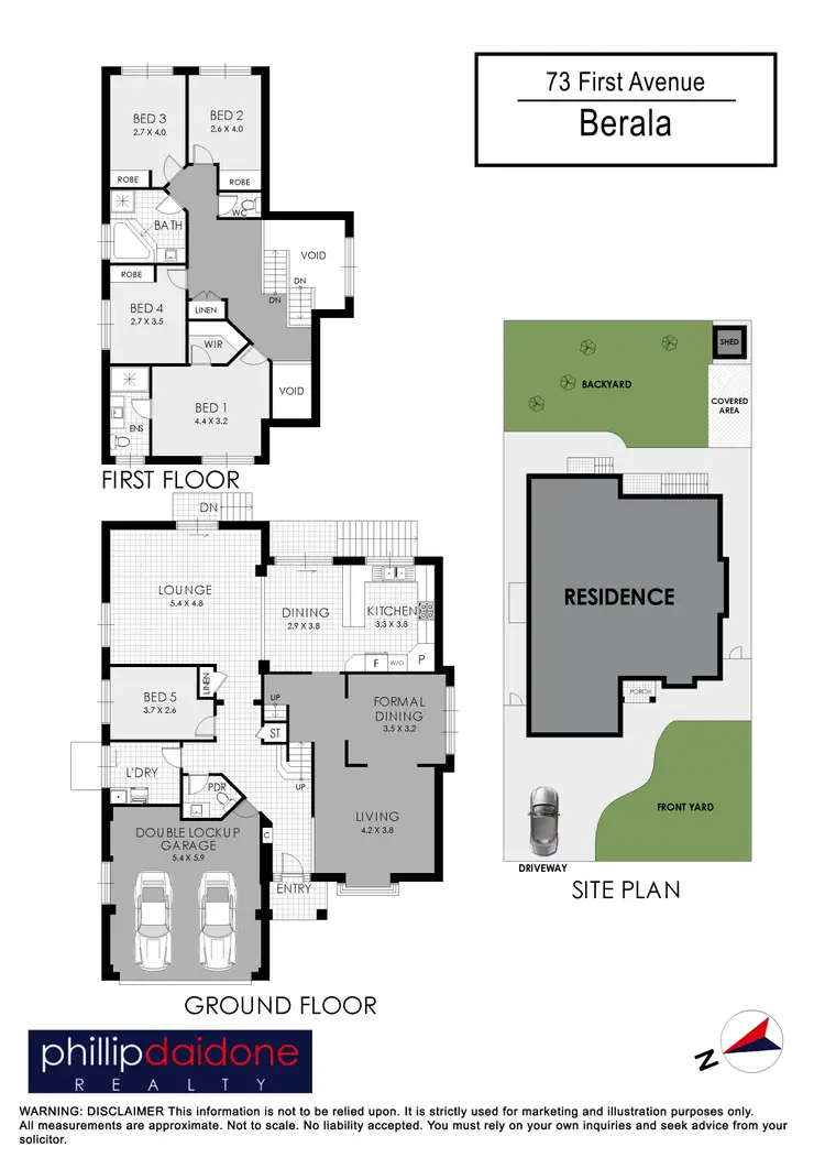 Floorplan of Homely house listing, 73 First Avenue, Berala NSW 2141
