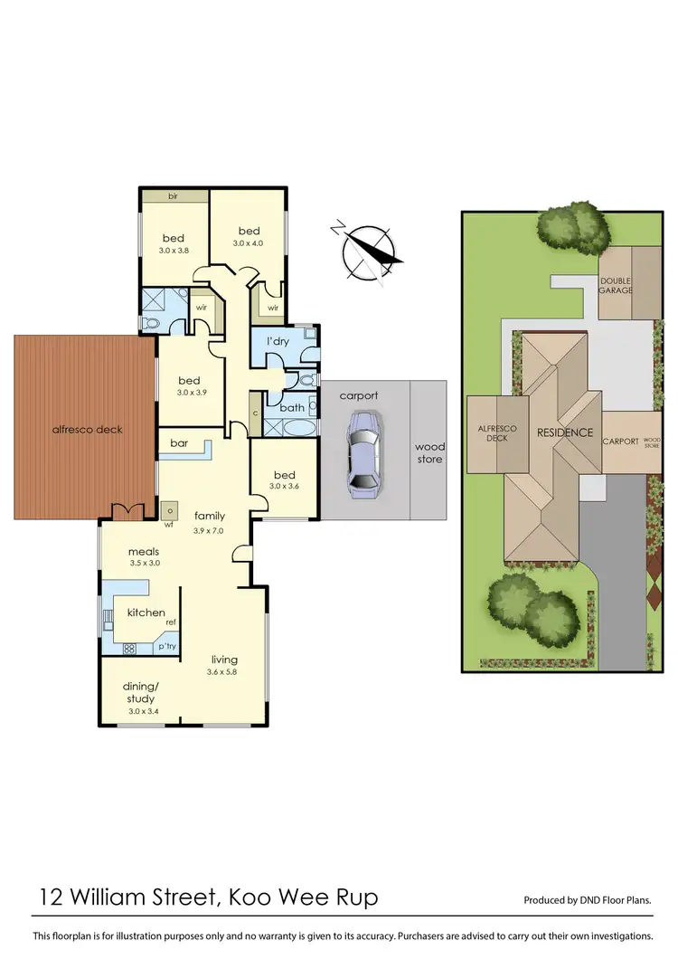 Floorplan of Homely house listing, 12 William Street, Koo Wee Rup VIC 3981