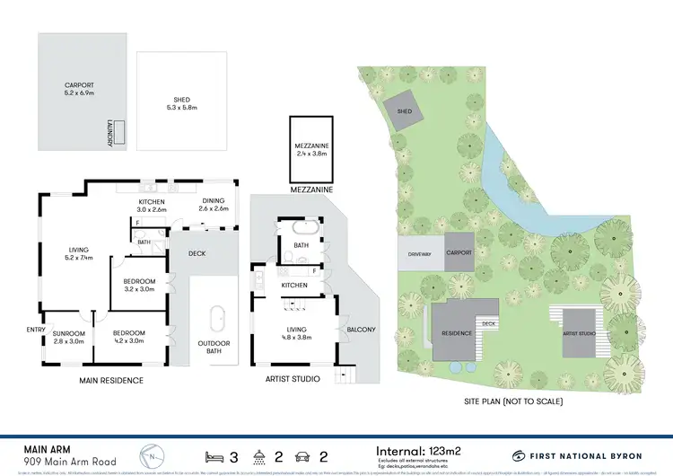 Floorplan of Homely house listing, 909 Main Arm Road, Main Arm NSW 2482