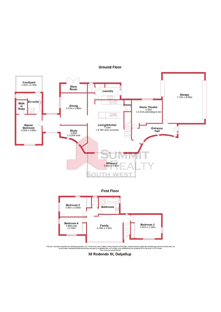 Floorplan of Homely house listing, 30 Rodondo Street, Dalyellup WA 6230
