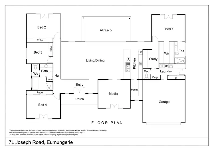 Floorplan of Homely house listing, 7L Joseph Road, Eumungerie NSW 2822