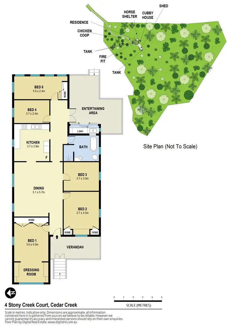 Floorplan of Homely house listing, 4 Stony Creek Court, Cedar Creek QLD 4520