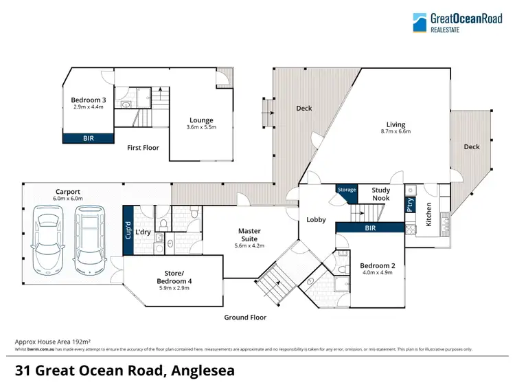 Floorplan of Homely house listing, 31 Great Ocean Road, Anglesea VIC 3230