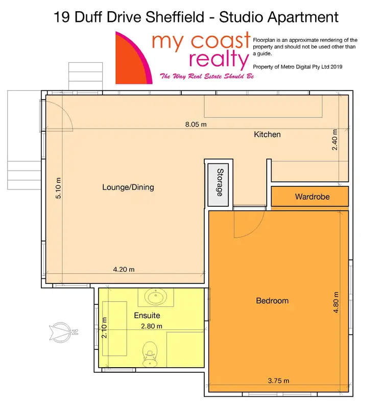 Floorplan of Homely house listing, 19 Duff Drive, Sheffield TAS 7306