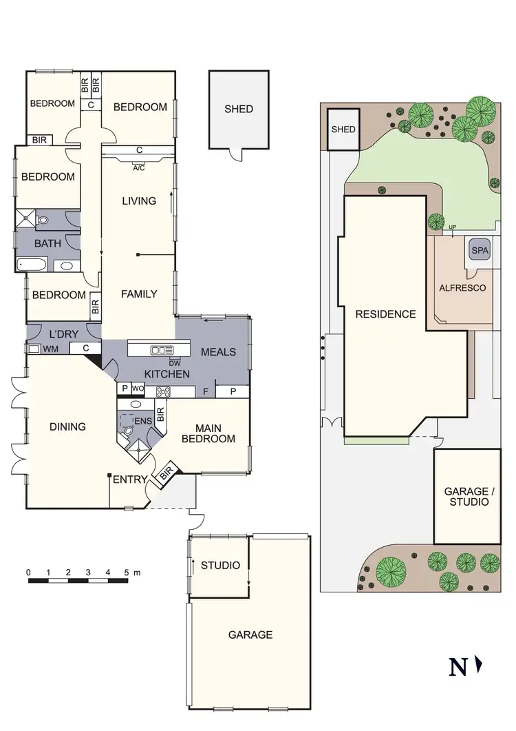 Floorplan of Homely house listing, 19 Cutler Close, Ferntree Gully VIC 3156