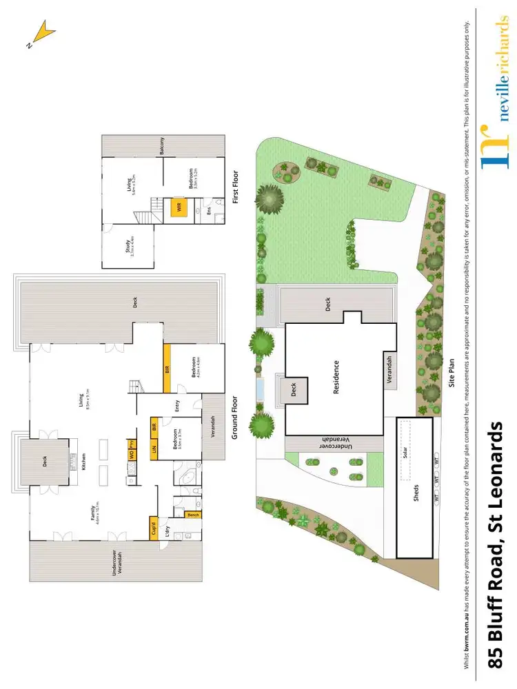 Floorplan of Homely house listing, 85 Bluff Road, St Leonards VIC 3223