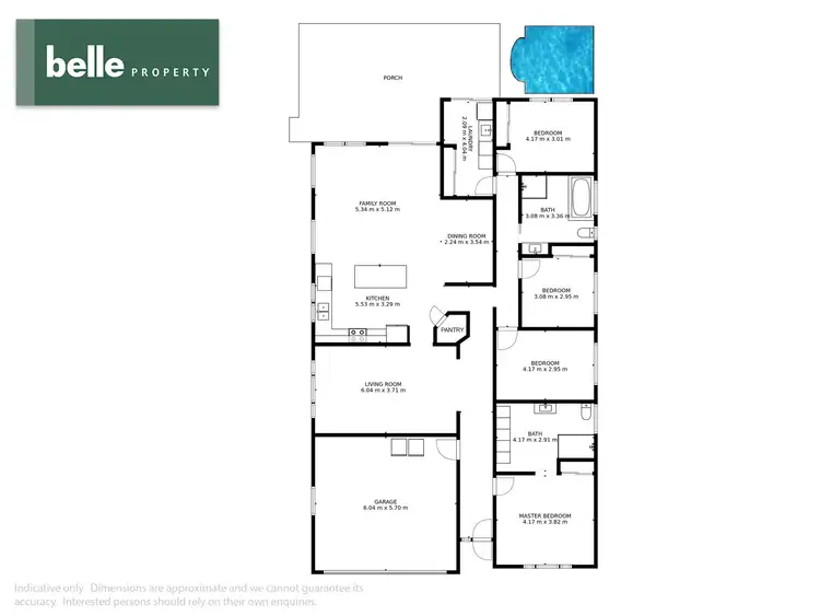 Floorplan of Homely house listing, 1 Emu Court, Warner QLD 4500