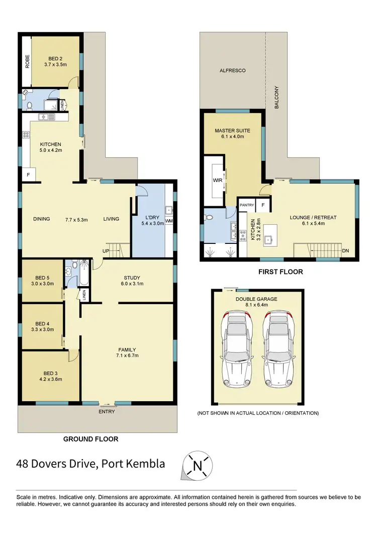 Floorplan of Homely house listing, 48 Dovers Drive, Port Kembla NSW 2505