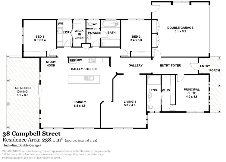 Floorplan of Homely house listing, 38 Campbell Street, Gerringong NSW 2534
