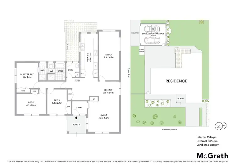 Floorplan of Homely house listing, 112 Belle Vue Avenue, Highton VIC 3216