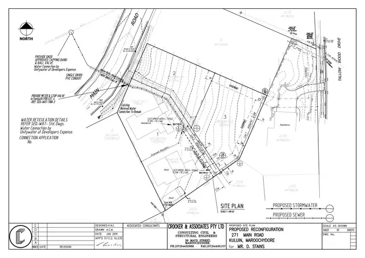 Floorplan of Homely land listing, 267 Main Road, Kuluin QLD 4558